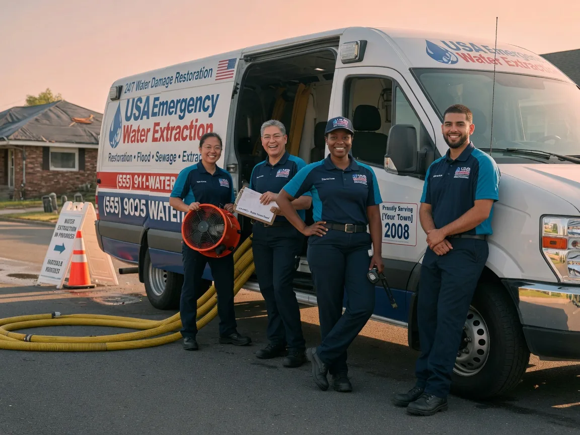 Emergency Water Removal company in Edwards, CA